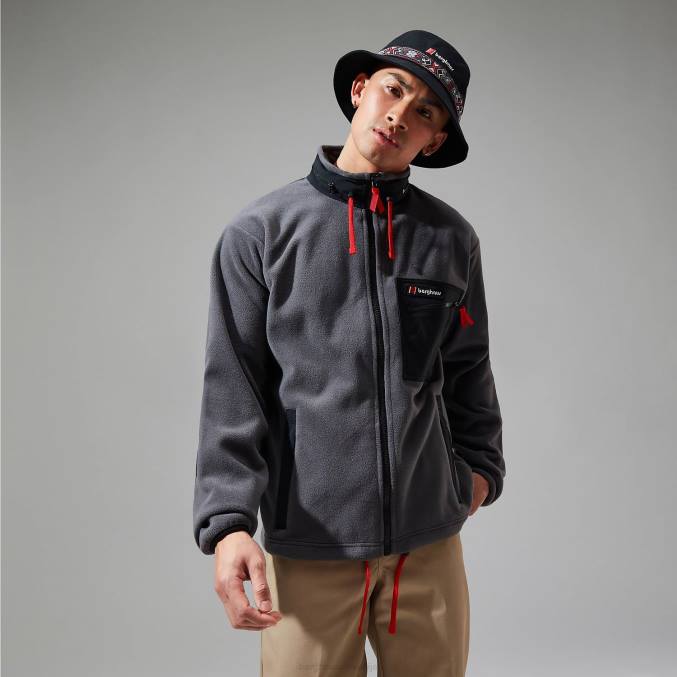 Berghaus ženske ascent 91 flis jakna 6JTH451 oblačila siva