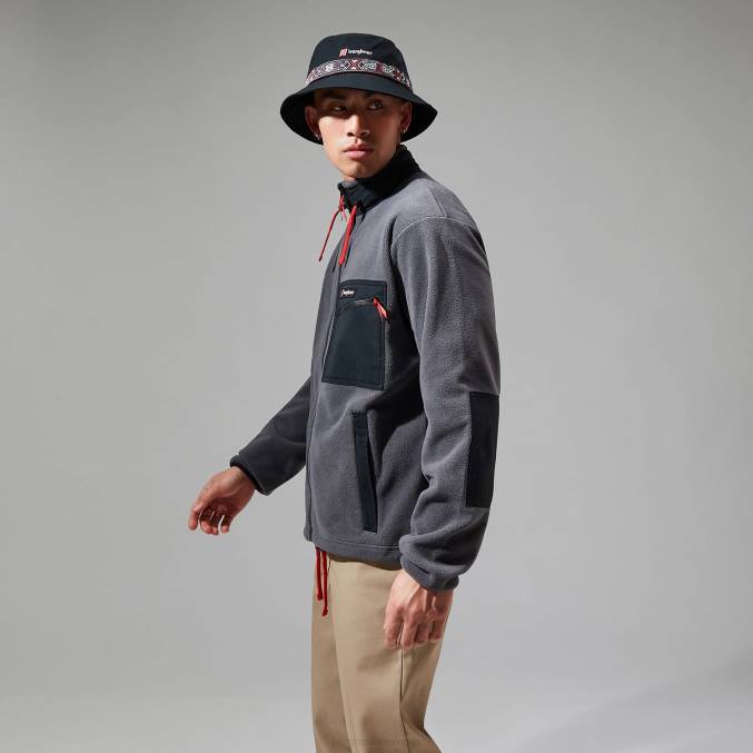 Berghaus ženske ascent 91 flis jakna 6JTH451 oblačila siva