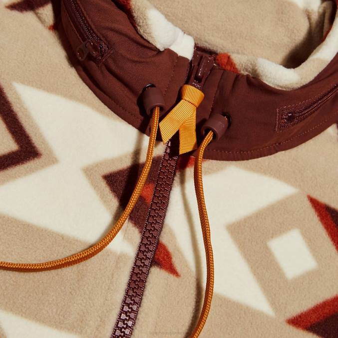 Berghaus ženske ascent 91 flis jakna 6JTH459 oblačila naravna/rjava