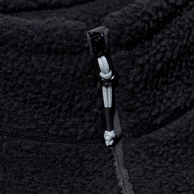 Berghaus ženske darria polovična zadrga 6JTH454 oblačila Črna