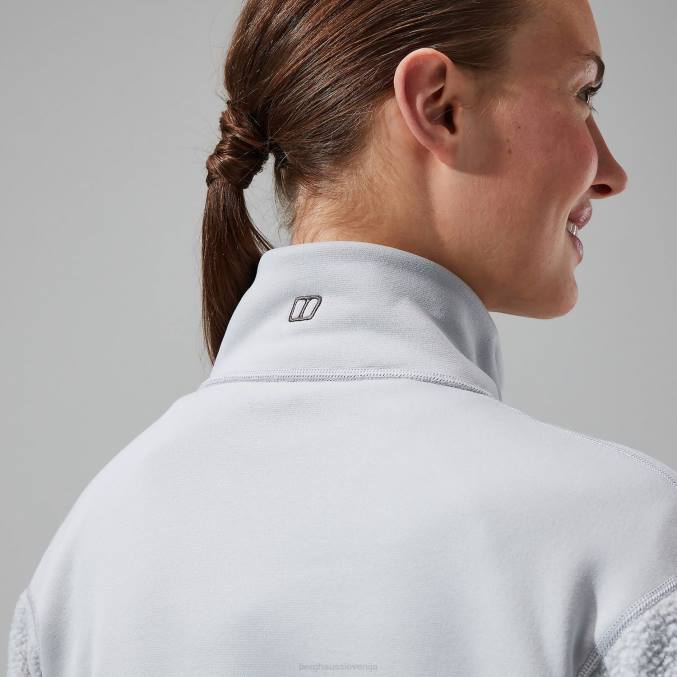 Berghaus ženske fadley polovična zadrga 6JTH423 oblačila siva