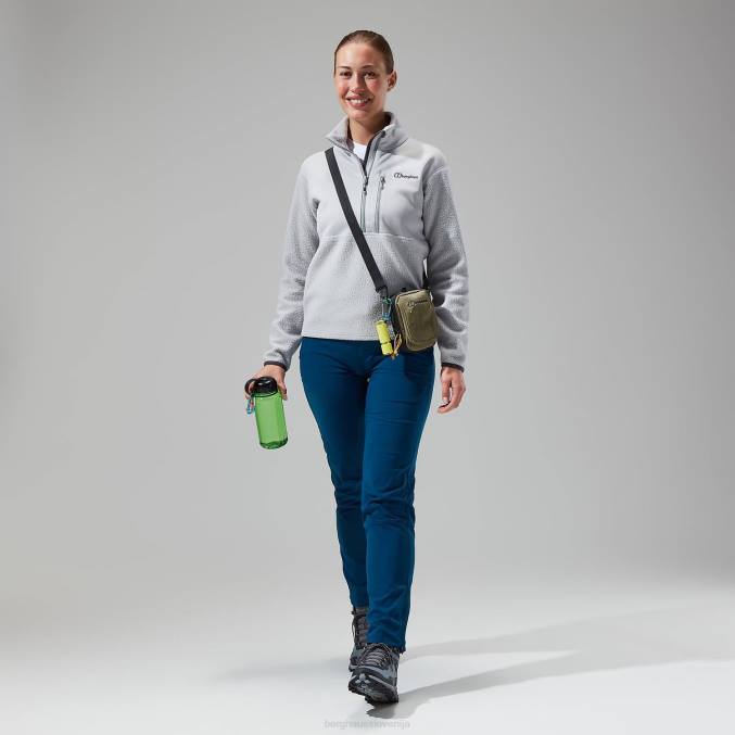 Berghaus ženske fadley polovična zadrga 6JTH423 oblačila siva