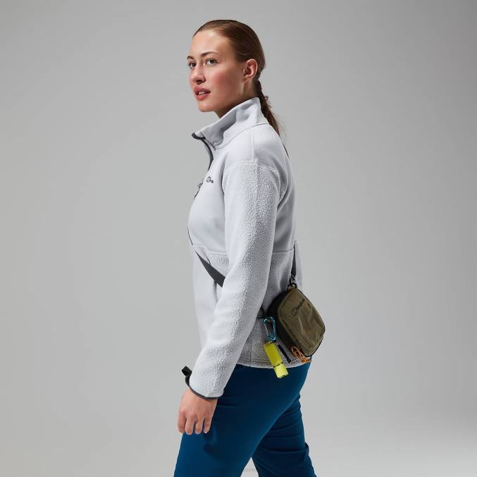 Berghaus ženske fadley polovična zadrga 6JTH423 oblačila siva