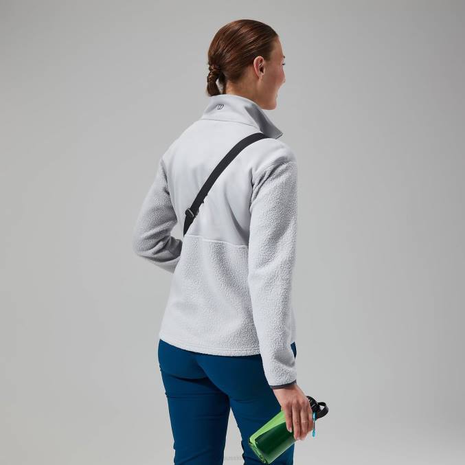 Berghaus ženske fadley polovična zadrga 6JTH423 oblačila siva