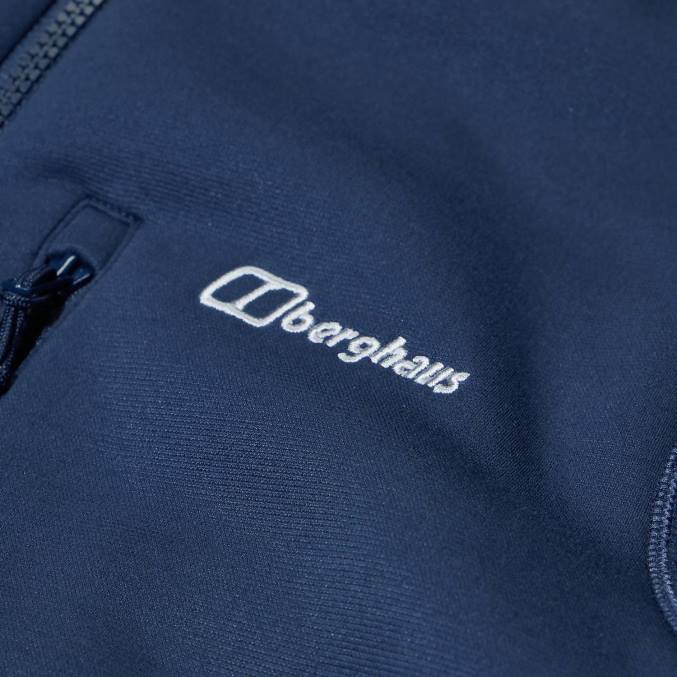 Berghaus ženske fadley polovična zadrga 6JTH424 oblačila modra