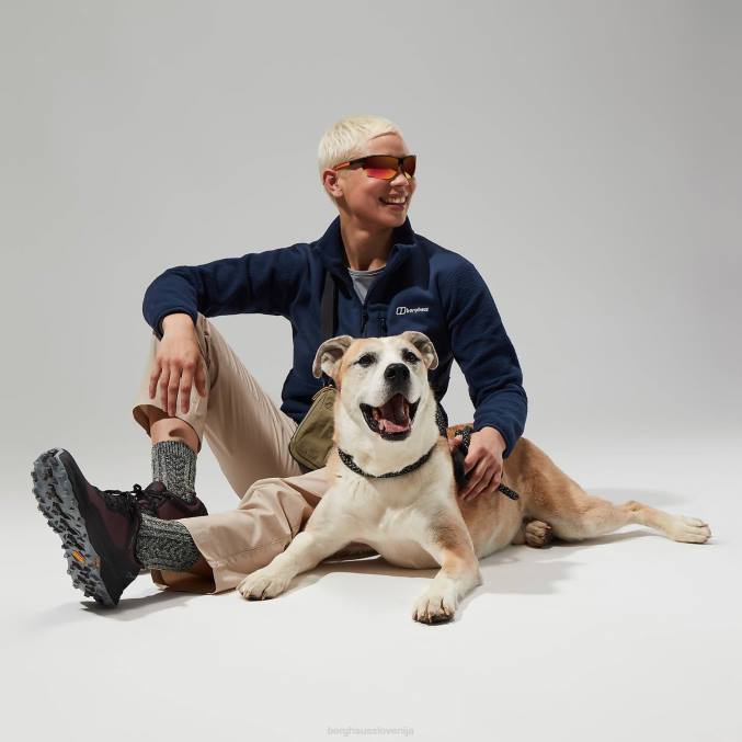 Berghaus ženske fadley polovična zadrga 6JTH424 oblačila modra