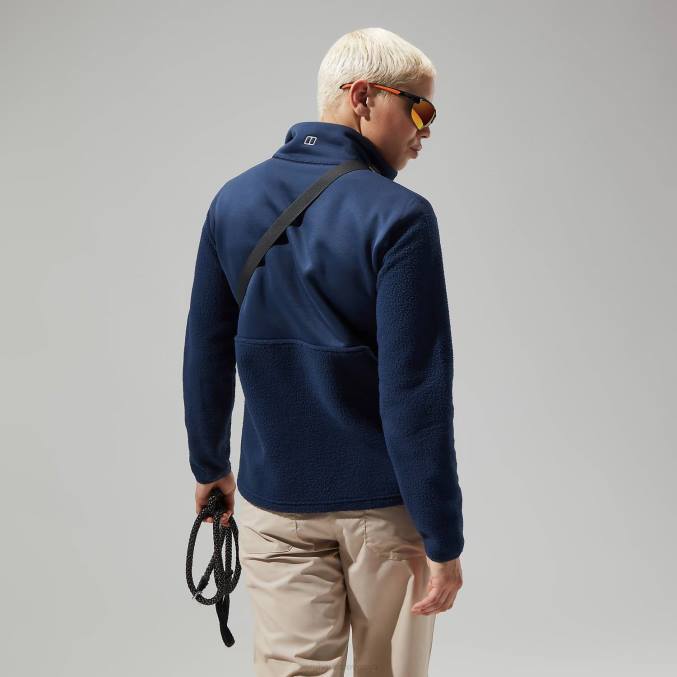 Berghaus ženske fadley polovična zadrga 6JTH424 oblačila modra