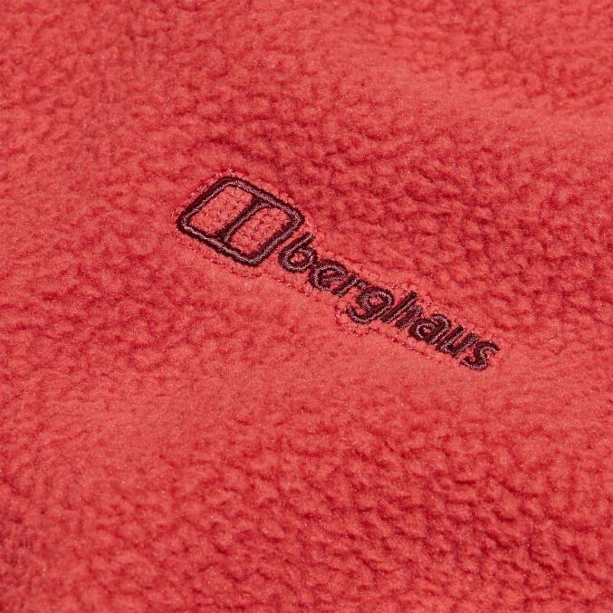 Berghaus ženske hawksker polovična zadrga 6JTH449 oblačila rdeča