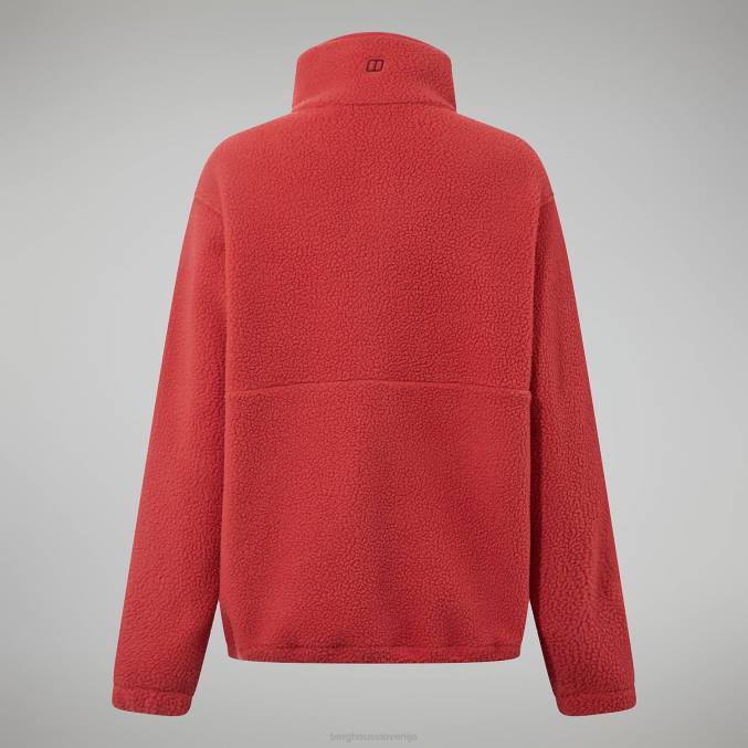 Berghaus ženske hawksker polovična zadrga 6JTH449 oblačila rdeča