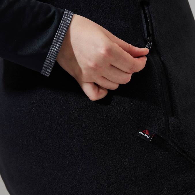 Berghaus ženske interaktivni jopič prism polartec 6JTH441 oblačila Črna