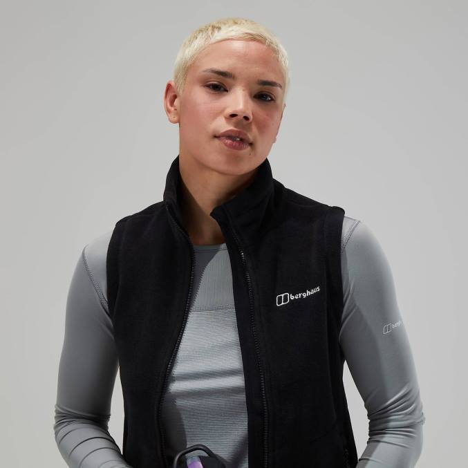 Berghaus ženske interaktivni jopič prism polartec 6JTH441 oblačila Črna