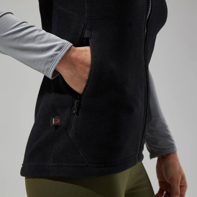 Berghaus ženske interaktivni jopič prism polartec 6JTH441 oblačila Črna