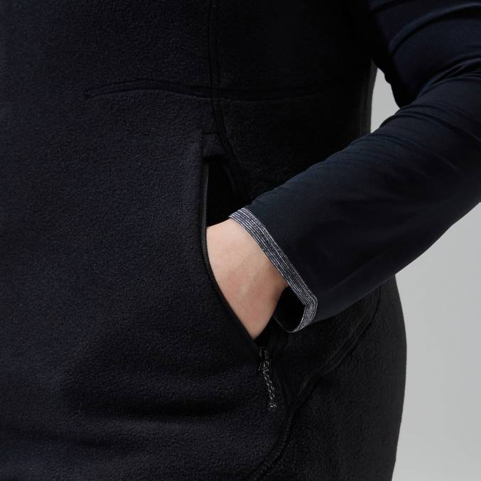 Berghaus ženske interaktivni jopič prism polartec 6JTH441 oblačila Črna