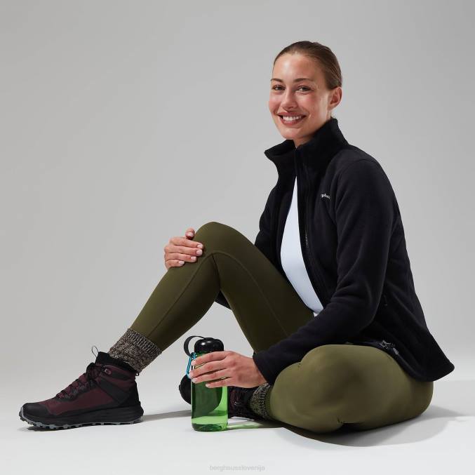 Berghaus ženske interaktivni plašč prism polartec 6JTH420 oblačila Črna