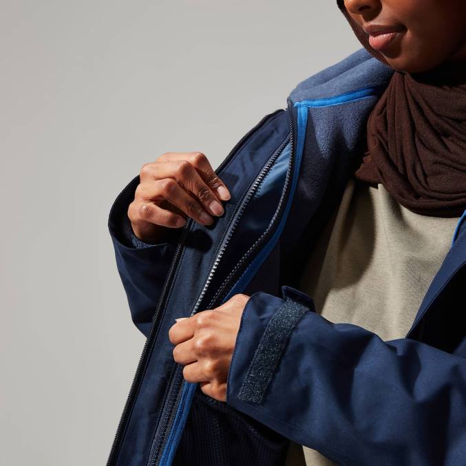 Berghaus ženske interaktivni plašč prism polartec 6JTH421 oblačila modra