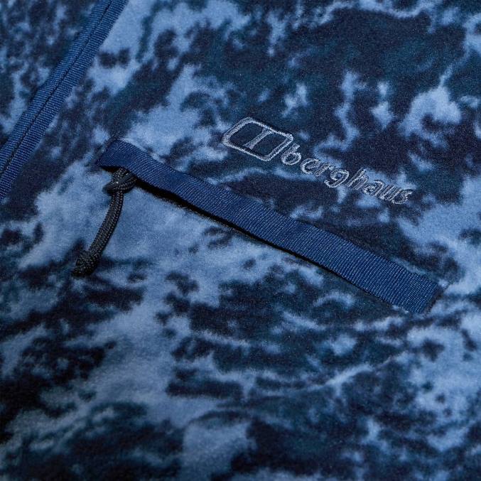 Berghaus ženske navala flis s pol zadrgo 6JTH433 oblačila modra/temno modra