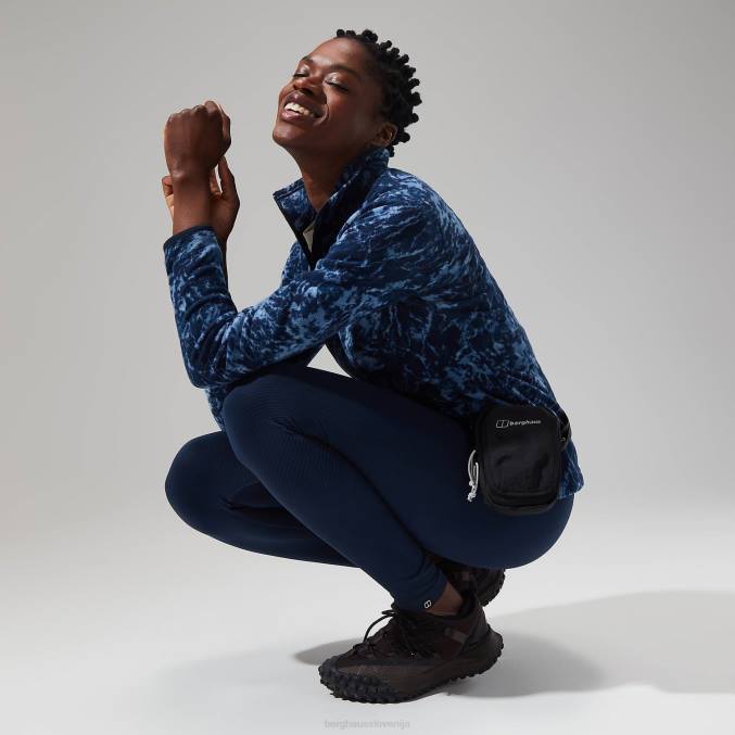 Berghaus ženske navala flis s pol zadrgo 6JTH433 oblačila modra/temno modra