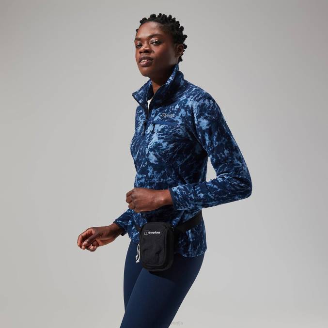 Berghaus ženske navala flis s pol zadrgo 6JTH433 oblačila modra/temno modra