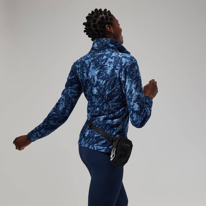 Berghaus ženske navala flis s pol zadrgo 6JTH433 oblačila modra/temno modra