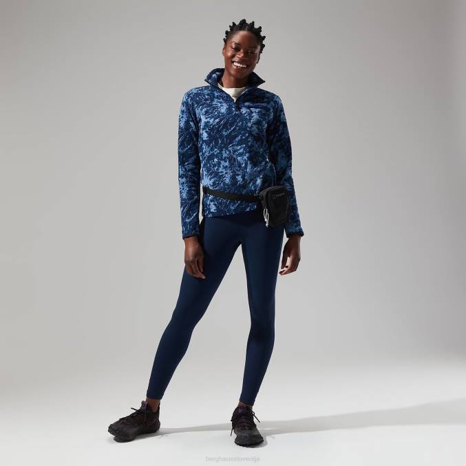 Berghaus ženske navala flis s pol zadrgo 6JTH433 oblačila modra/temno modra