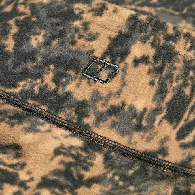 Berghaus ženske navala flis s pol zadrgo 6JTH435 oblačila zelena/temno zelena