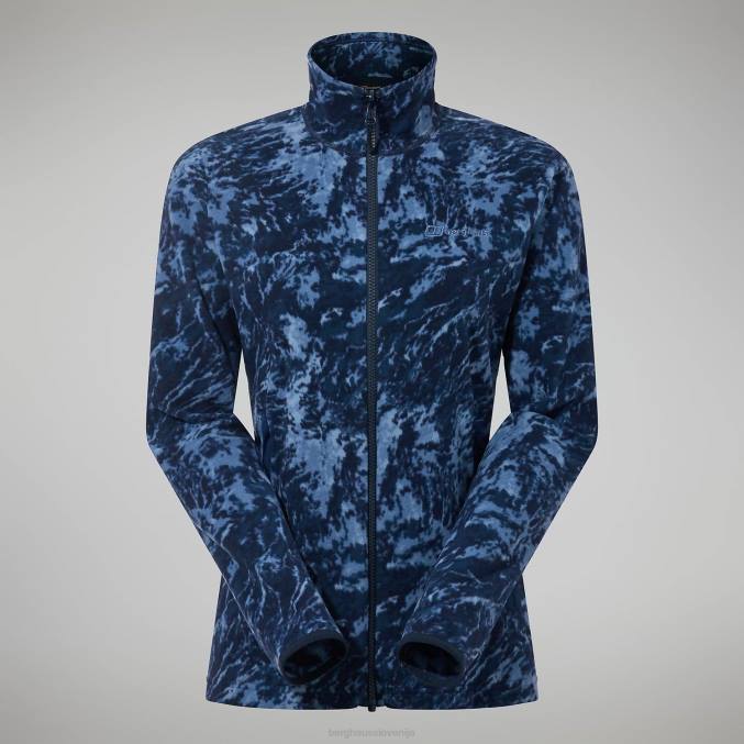 Berghaus ženske navala flis s polno zadrgo 6JTH429 oblačila modra/temno modra