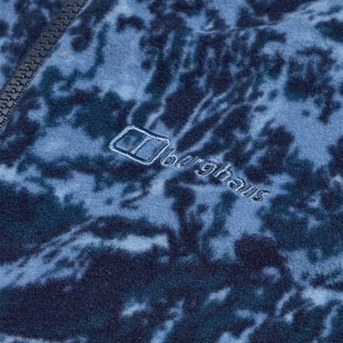 Berghaus ženske navala flis s polno zadrgo 6JTH429 oblačila modra/temno modra