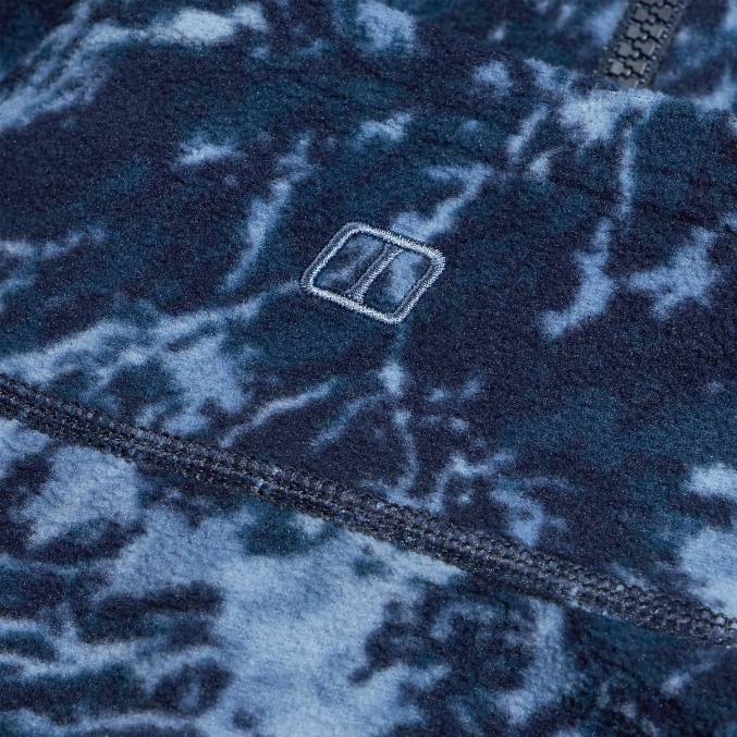 Berghaus ženske navala flis s polno zadrgo 6JTH429 oblačila modra/temno modra