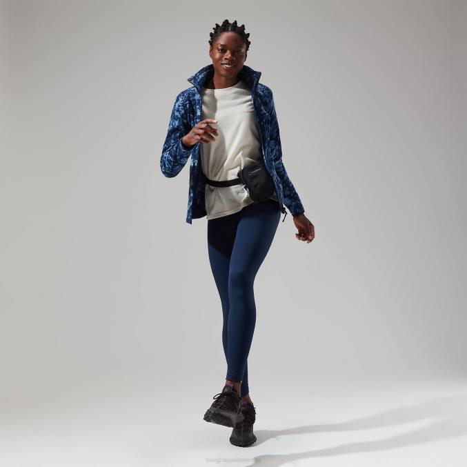 Berghaus ženske navala flis s polno zadrgo 6JTH429 oblačila modra/temno modra