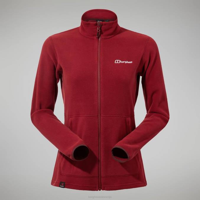 Berghaus ženske prism 2.0 micro full zip interactive 6JTH446 oblačila rdeča