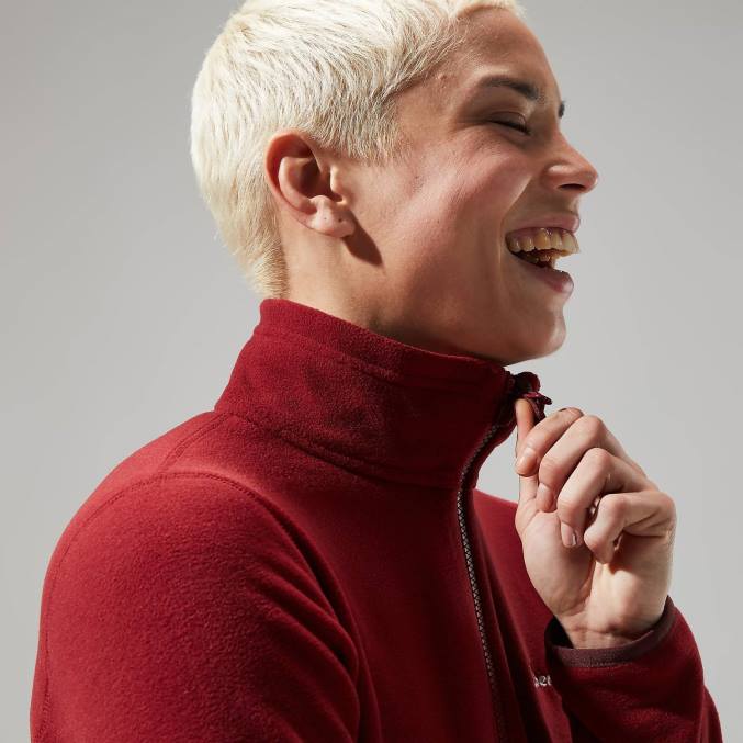 Berghaus ženske prism 2.0 micro full zip interactive 6JTH446 oblačila rdeča