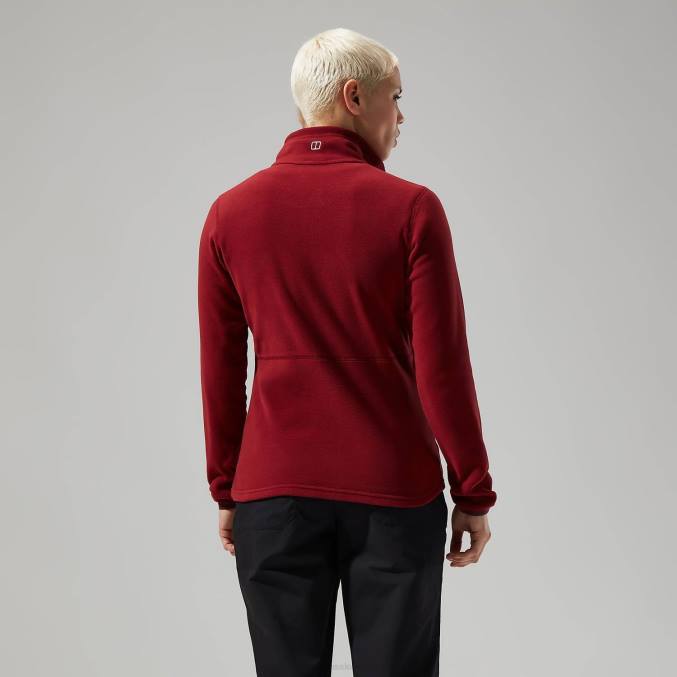 Berghaus ženske prism 2.0 micro full zip interactive 6JTH446 oblačila rdeča