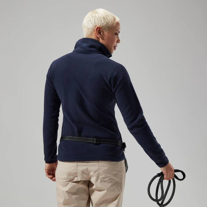 Berghaus ženske prizma 2.0 mikro flis s polzadrgo 6JTH412 oblačila temno modra