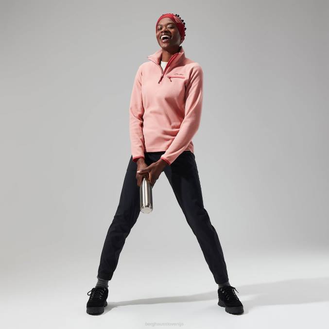 Berghaus ženske prizma 2.0 mikro flis s polzadrgo 6JTH415 oblačila roza