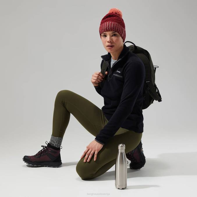 Berghaus ženske prizma 2.0 mikro polovična zadrga 6JTH413 oblačila Črna