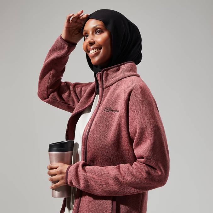 Berghaus ženske salair jakna 6JTH436 oblačila temno vijolična