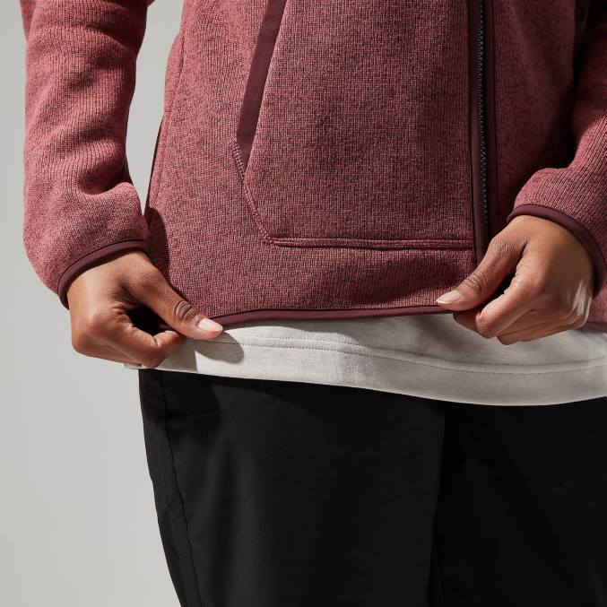 Berghaus ženske salair jakna 6JTH436 oblačila temno vijolična