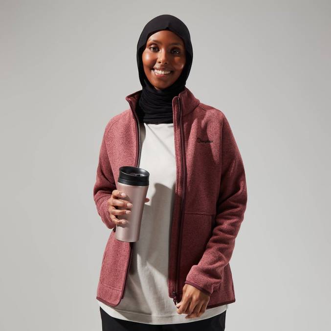 Berghaus ženske salair jakna 6JTH436 oblačila temno vijolična