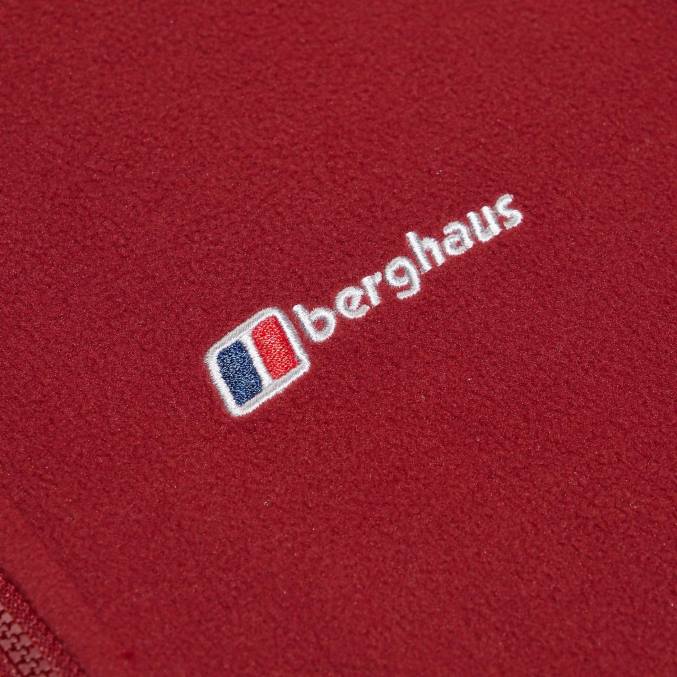 Berghaus ženske urbana prism crop pol zip 6JTH418 oblačila syrah