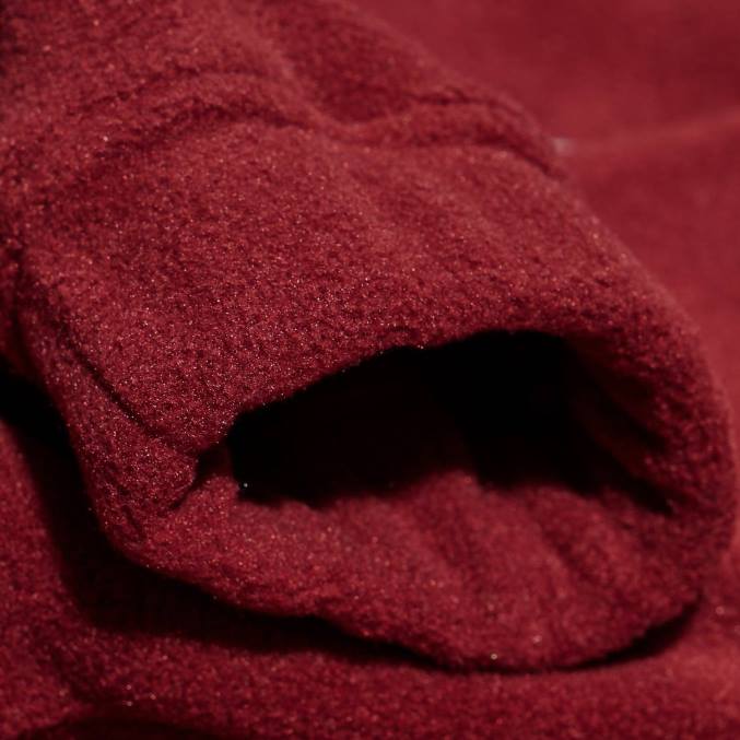 Berghaus ženske urbana skrajšana co-ord jakna iz flisa 6JTH432 oblačila syrah/temno rdeča