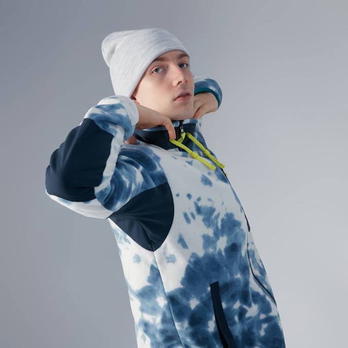 Berghaus ženske vzpon 91 flis 6JTH452 oblačila modra/siva