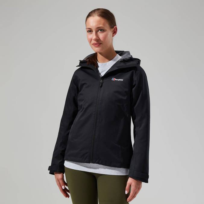 Berghaus ženske 3v1 jakna fellmaster gemini 6JTH355 oblačila Črna