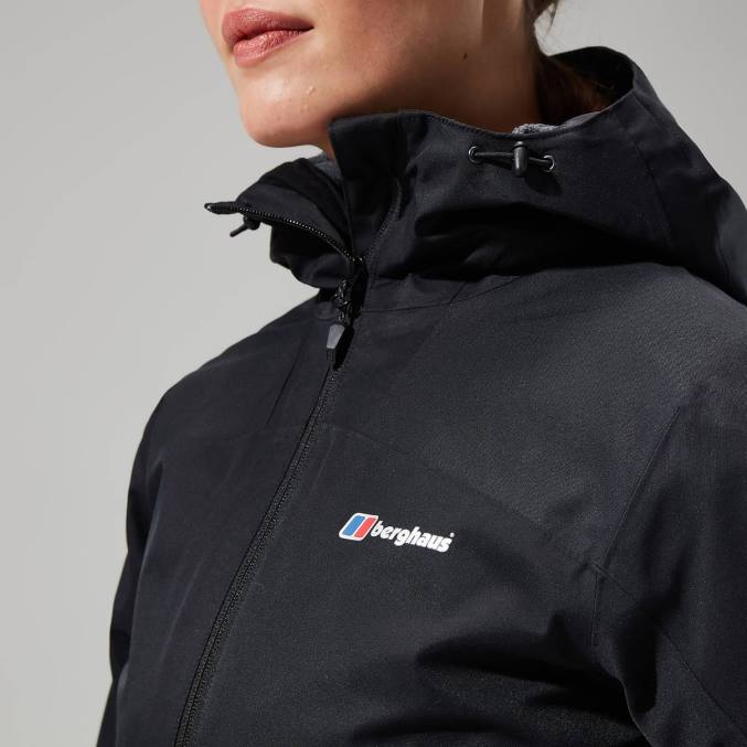 Berghaus ženske 3v1 jakna fellmaster gemini 6JTH355 oblačila Črna