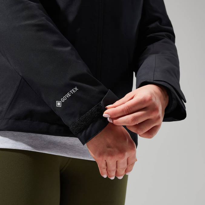 Berghaus ženske 3v1 jakna fellmaster gemini 6JTH355 oblačila Črna