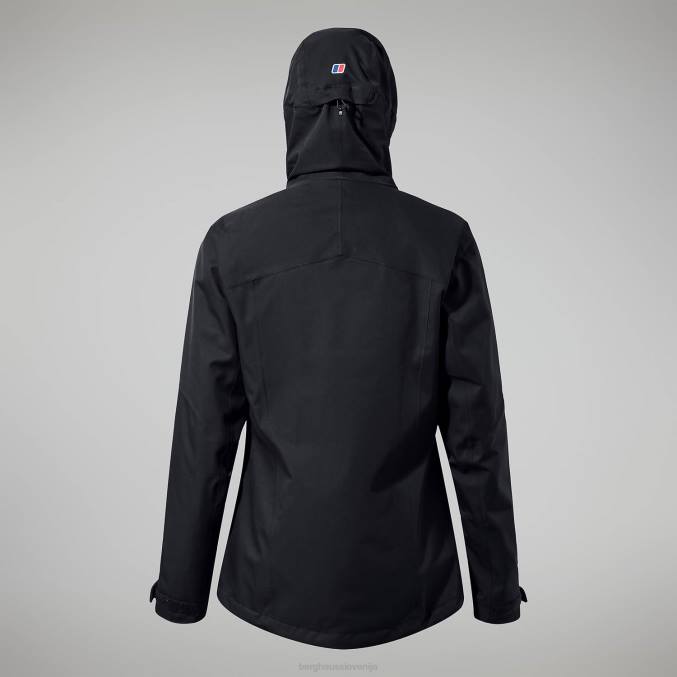 Berghaus ženske 3v1 jakna fellmaster gemini 6JTH355 oblačila Črna