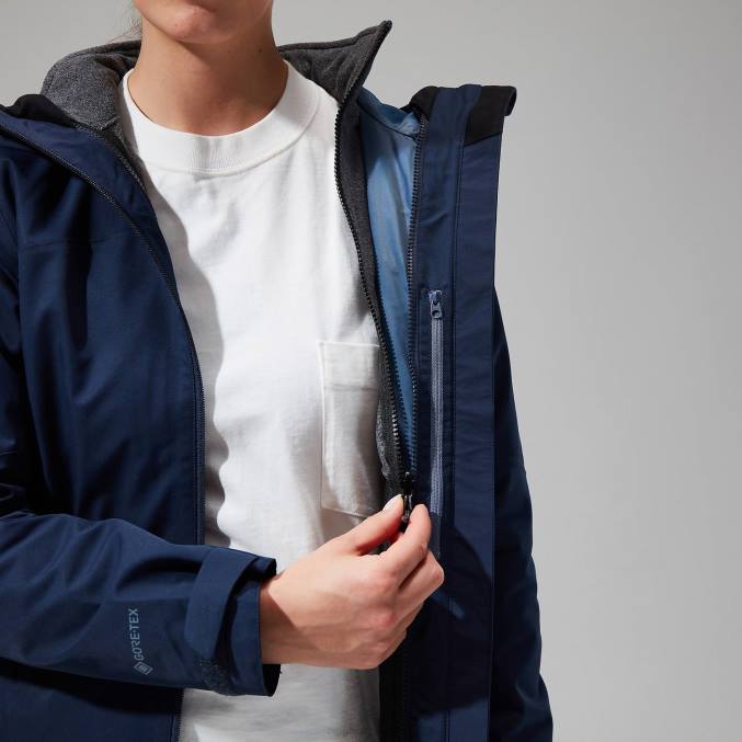 Berghaus ženske 3v1 jakna fellmaster gemini 6JTH356 oblačila modra