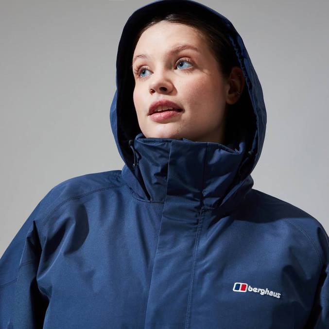 Berghaus ženske glissade jakna interaktivna 6JTH354 oblačila temno modra