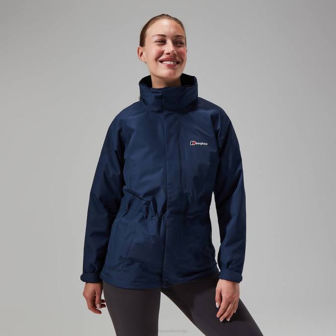 Berghaus ženske glissade jakna interaktivna 6JTH354 oblačila temno modra