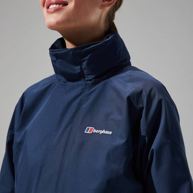 Berghaus ženske glissade jakna interaktivna 6JTH354 oblačila temno modra