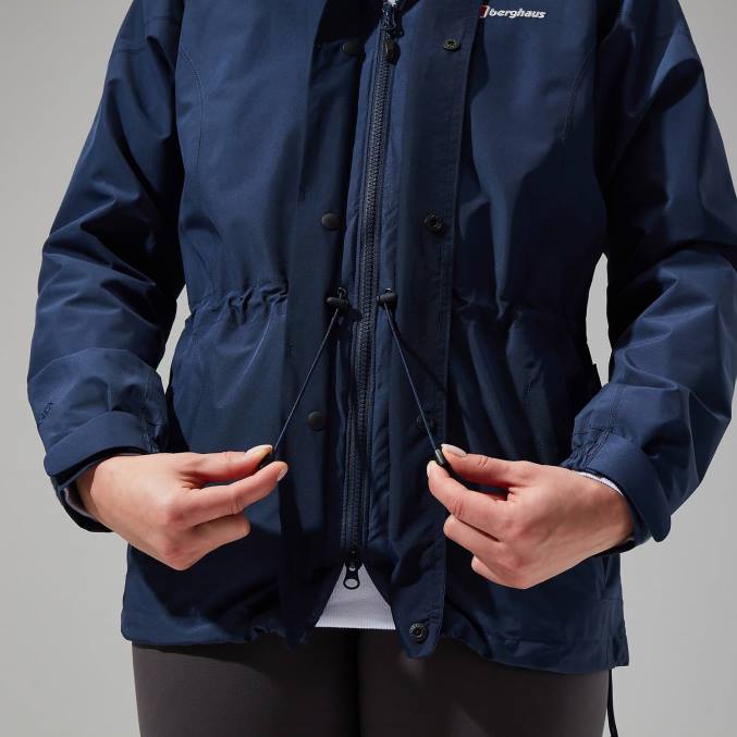 Berghaus ženske glissade jakna interaktivna 6JTH354 oblačila temno modra